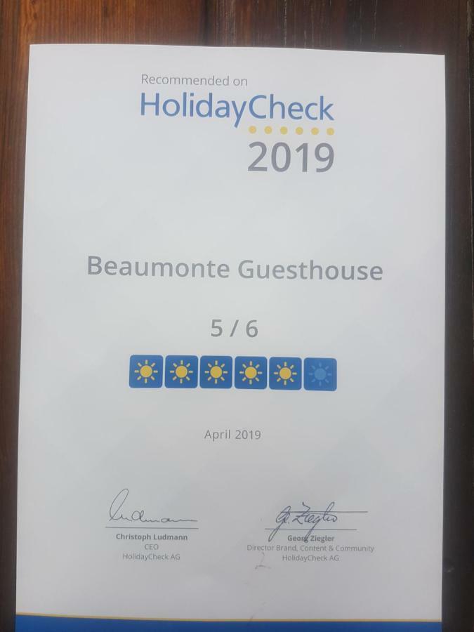 Beaumonte Guesthouse Hermanus Extérieur photo