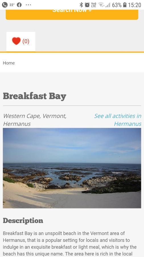 Beaumonte Guesthouse Hermanus Extérieur photo